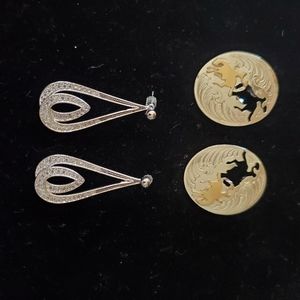 Montana Silver Smith 2 pairs Earrings